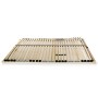 Slatted bed base with 28 slats 7 regions 120x200 cm by vidaXL, Beds and slatted bases - Ref: Foro24-246447, Price: 91,98 €, D...