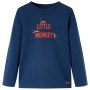 Langärmeliges marineblaues Kinder-T-Shirt 92 von vidaXL, Kinder-T-Shirts - Ref: Foro24-13034, Preis: 9,49 €, Rabatt: %