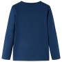 Navy blue long-sleeve children's t-shirt size 92 by vidaXL, Kids T-shirts - Ref: Foro24-13034, Price: 9,49 €, Discount: %