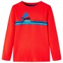 Camiseta infantil de manga larga rojo 116 de vidaXL, Camisetas para niños - Ref: Foro24-13296, Precio: 8,34 €, Descuento: %