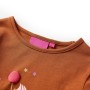 Langärmeliges Cognac Kinder-T-Shirt 140 von vidaXL, Kinder-T-Shirts - Ref: Foro24-14053, Preis: 9,97 €, Rabatt: %