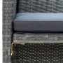 2-seater garden sofa with gray synthetic rattan cushions by vidaXL, Outdoor sofas - Ref: Foro24-43912, Price: 123,02 €, Disco...