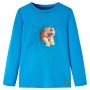 Long-sleeved cobalt blue children's t-shirt size 128 by vidaXL, Kids T-shirts - Ref: Foro24-13307, Price: 8,41 €, Discount: %