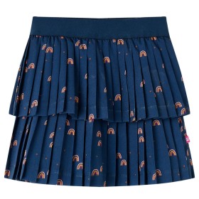 Falda infantil azul marino 104 de vidaXL, Pantalones de niños - Ref: Foro24-15097, Precio: 12,99 €, Descuento: %