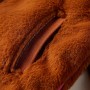 Child's jacket with hood and synthetic fur in cognac color, size 104. by vidaXL, Children's outerwear - Ref: Foro24-14045, Pr...