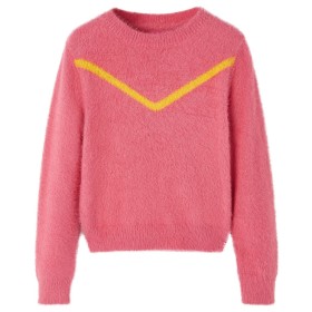 Jersey de punto infantil rosa 140 de vidaXL, Camisetas para niños - Ref: Foro24-14757, Precio: 16,99 €, Descuento: %