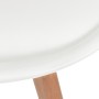 Sillas de comedor 4 unidades plástico blanco de vidaXL, Sillas de comedor - Ref: Foro24-244784, Precio: 256,29 €, Descuento: %