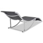 Folding sun loungers, 2 units, aluminum and textilene by vidaXL, Loungers - Ref: Foro24-43654, Price: 227,17 €, Discount: %