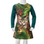 Vestido infantil de manga larga verde oscuro 128 de vidaXL, Vestidos de niños - Ref: Foro24-14935, Precio: 13,06 €, Descuento: %