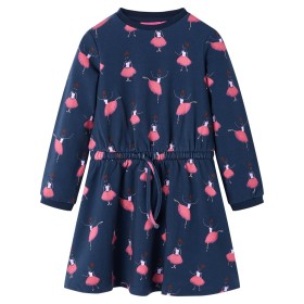 Vestido infantil azul marino 116 de vidaXL, Vestidos de niños - Ref: Foro24-15048, Precio: 15,99 €, Descuento: %