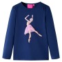 Navy blue long-sleeve children's t-shirt size 92 by vidaXL, Kids T-shirts - Ref: Foro24-13999, Price: 9,81 €, Discount: %