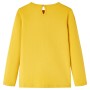 Long-sleeved children's t-shirt in ocher color, size 140. by vidaXL, Kids T-shirts - Ref: Foro24-14168, Price: 9,97 €, Discou...