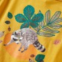 Long-sleeved children's t-shirt in ocher color, size 140. by vidaXL, Kids T-shirts - Ref: Foro24-14168, Price: 9,97 €, Discou...