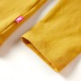 Long-sleeved children's t-shirt in ocher color, size 140. by vidaXL, Kids T-shirts - Ref: Foro24-14168, Price: 9,97 €, Discou...