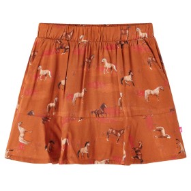 Child's skirt in cognac color, size 140. by vidaXL, kids pants - Ref: Foro24-15060, Price: 11,99 €, Discount: %