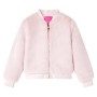 Chaqueta infantil cuero sintético rosa suave 104 de vidaXL, Ropa de abrigo para niños - Ref: Foro24-14250, Precio: 13,53 €, D...