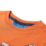 Dunkeloranges Langarm-T-Shirt für Kinder 140 von vidaXL, Kinder-T-Shirts - Ref: Foro24-13178, Preis: 12,02 €, Rabatt: %