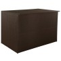 Synthetic rattan brown garden storage box 150x100x100 cm by vidaXL, Outdoor storage boxes - Ref: Foro24-44246, Price: 233,64 ...