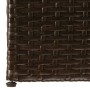 Garten-Aufbewahrungsbox aus synthetischem Rattan braun 150x100x100 cm von vidaXL, Aufbewahrungsboxen für den Außenbereich - R...