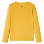 Children's long-sleeved t-shirt in ocher color 128 by vidaXL, Kids T-shirts - Ref: Foro24-13967, Price: 8,99 €, Discount: %