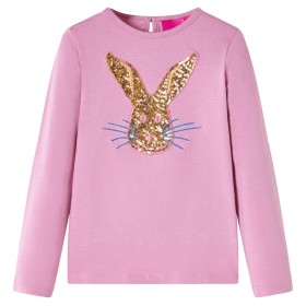 Camiseta infantil de manga larga rosa tostado 116 de vidaXL, Camisetas para niños - Ref: Foro24-13971, Precio: 8,87 €, Descue...