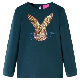 Dark green long-sleeved children's t-shirt 140 by vidaXL, Kids T-shirts - Ref: Foro24-13978, Price: 10,99 €, Discount: %