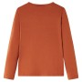 Long-sleeved children's t-shirt in cognac color, size 116. by vidaXL, Kids T-shirts - Ref: Foro24-14341, Price: 9,20 €, Disco...