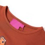 Langärmeliges Cognac Kinder-T-Shirt 140 von vidaXL, Kinder-T-Shirts - Ref: Foro24-14343, Preis: 7,82 €, Rabatt: %