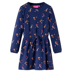 Vestido infantil azul marino 128 de vidaXL, Vestidos de niños - Ref: Foro24-15074, Precio: 15,99 €, Descuento: %