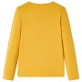 Long-sleeved dark ocher children's t-shirt size 104 by vidaXL, Kids T-shirts - Ref: Foro24-13675, Price: 9,49 €, Discount: %