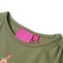 Khaki Langarm-T-Shirt für Kinder 116 von vidaXL, Kinder-T-Shirts - Ref: Foro24-13726, Preis: 9,67 €, Rabatt: %