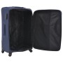 Set of 3 navy blue soft suitcases by vidaXL, Suitcases - Ref: Foro24-91317, Price: 146,68 €, Discount: %