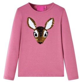 Children's long-sleeved t-shirt raspberry 92 by vidaXL, Kids T-shirts - Ref: Foro24-14189, Price: 10,99 €, Discount: %