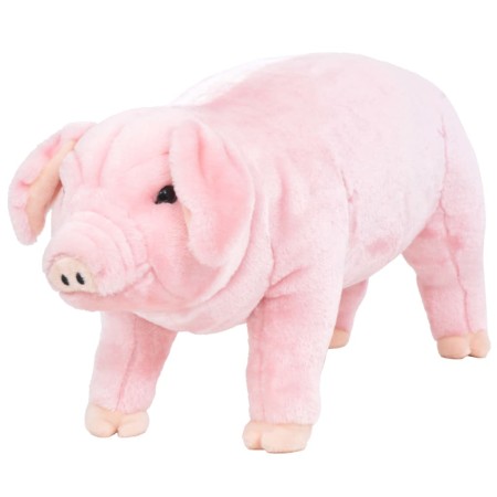 XXL rosa stehendes Plüschschwein von vidaXL, Stofftiere - Ref: Foro24-91340, Preis: 69,99 €, Rabatt: %