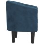 Dark blue velvet armchair by vidaXL, Armchairs - Ref: Foro24-356473, Price: 171,75 €, Discount: %