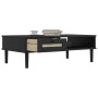 Mesa de centro SENJA aspecto ratán madera negro 100x55x33 cm de vidaXL, Mesas de centro - Ref: Foro24-358048, Precio: 83,33 €...