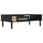 Mesa de centro SENJA aspecto ratán madera negro 100x55x33 cm de vidaXL, Mesas de centro - Ref: Foro24-358048, Precio: 83,33 €...