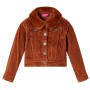 Chaqueta infantil pana color coñac 128 de vidaXL, Ropa de abrigo para niños - Ref: Foro24-13912, Precio: 15,99 €, Descuento: %