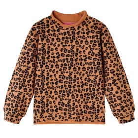 Sudadera infantil color coñac claro 128 de vidaXL, Camisetas para niños - Ref: Foro24-14472, Precio: 11,99 €, Descuento: %