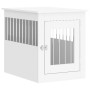 Engineered wood dog crate, white, 55x75x65 cm by vidaXL, Dog kennels - Ref: Foro24-838316, Price: 95,81 €, Discount: %