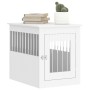 Engineered wood dog crate, white, 55x75x65 cm by vidaXL, Dog kennels - Ref: Foro24-838316, Price: 95,81 €, Discount: %