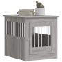 Dog crate made of gray Sonoma engineered wood, measuring 64.5x80x71 cm. by vidaXL, Dog kennels - Ref: Foro24-838335, Price: 1...