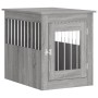 Engineered wood dog crate in Sonoma gray, 55x75x65 cm. by vidaXL, Dog kennels - Ref: Foro24-838321, Price: 95,37 €, Discount: %