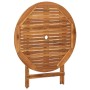 Comedor de jardín plegable 5 piezas de madera maciza de acacia de vidaXL, Conjuntos de jardín - Ref: Foro24-43380, Precio: 34...