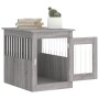 Jaula para perros madera de ingeniería gris Sonoma 55x75x65 cm de vidaXL, Casetas para perros - Ref: Foro24-838321, Precio: 9...