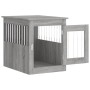 Hundekäfig aus grauem Holzwerkstoff Sonoma 55x75x65 cm von vidaXL, Hundehütten - Ref: Foro24-838321, Preis: 95,37 €, Rabatt: %