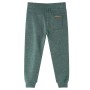 Pantalones de chándal infantiles verde oscuro 116 de vidaXL, Pantalones de niños - Ref: Foro24-12916, Precio: 14,42 €, Descue...