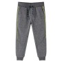 Children's gray mélange sweatpants size 104 by vidaXL, kids pants - Ref: Foro24-13280, Price: 10,26 €, Discount: %