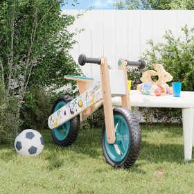 Balance bike for children, blue print by vidaXL, Pedal or push vehicles - Ref: Foro24-358364, Price: 48,99 €, Discount: %