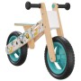 Bicicleta de equilibrio para niños estampado azul de vidaXL, Vehículos a pedales o para empujar - Ref: Foro24-358364, Precio:...